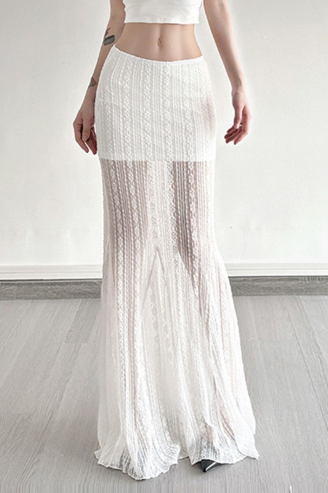 Low Waist Loose Seaside Vacation Pure Desire Style Skirt