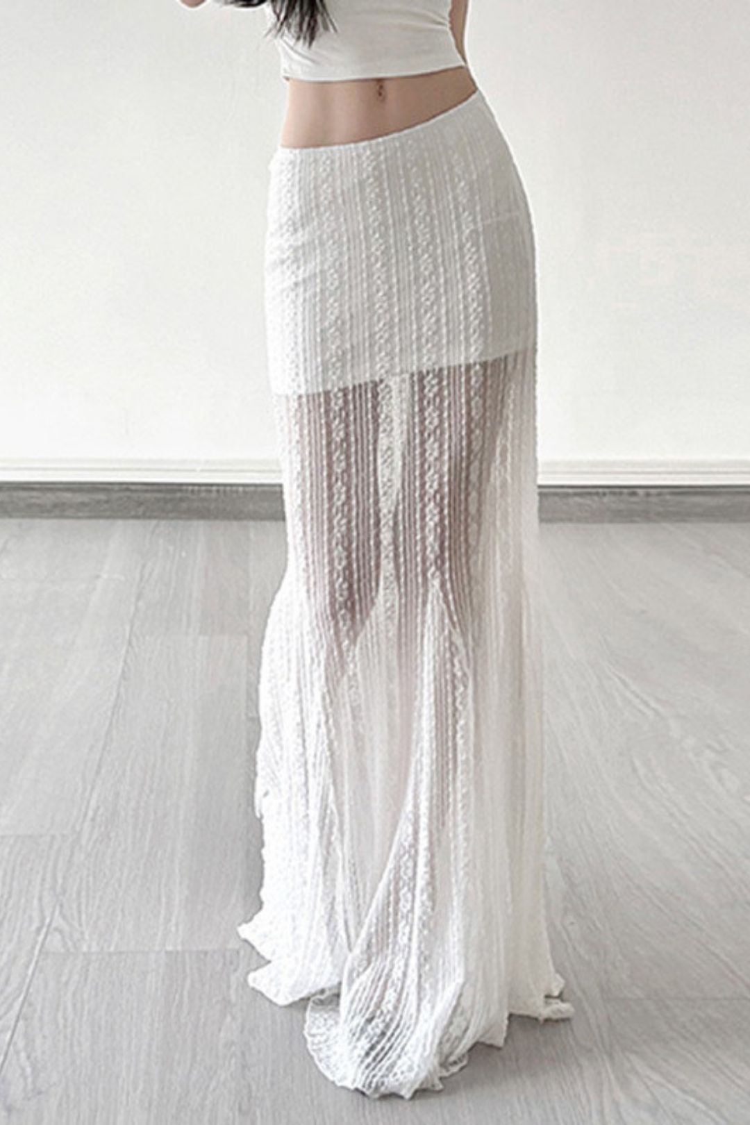 Low Waist Loose Seaside Vacation Pure Desire Style Skirt