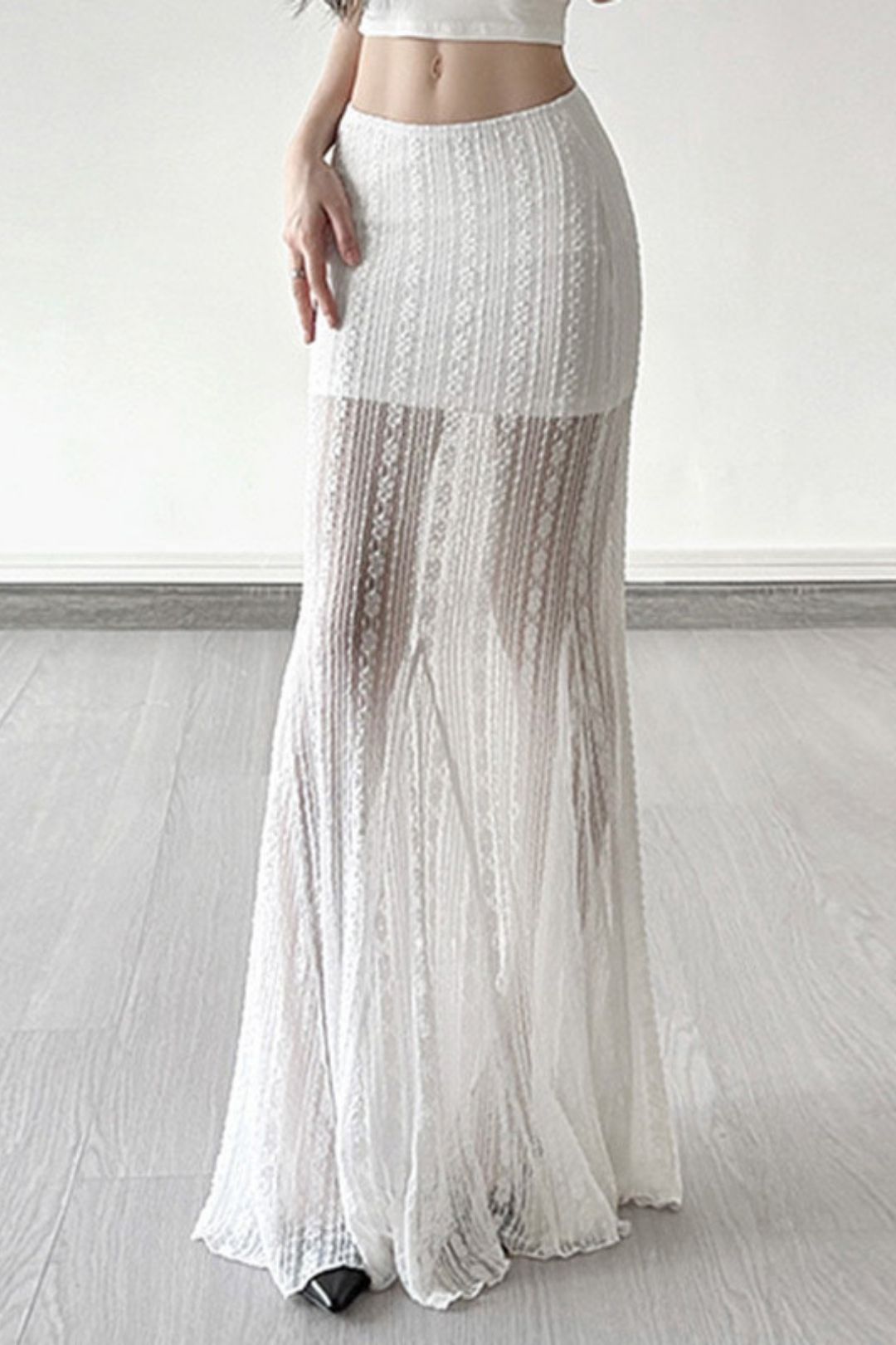 Low Waist Loose Seaside Vacation Pure Desire Style Skirt