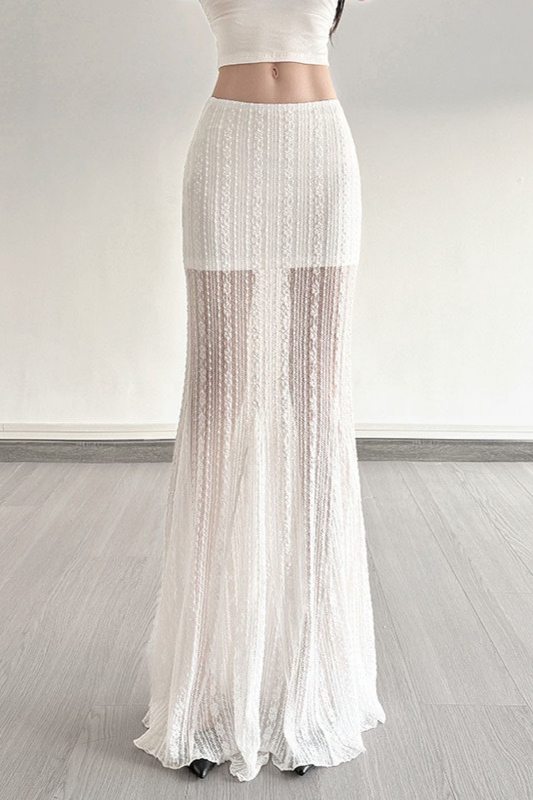 Low Waist Loose Seaside Vacation Pure Desire Style Skirt