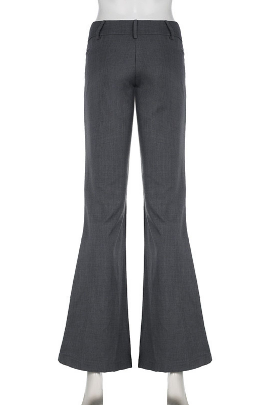 Straight Flared Casual Suit Pants