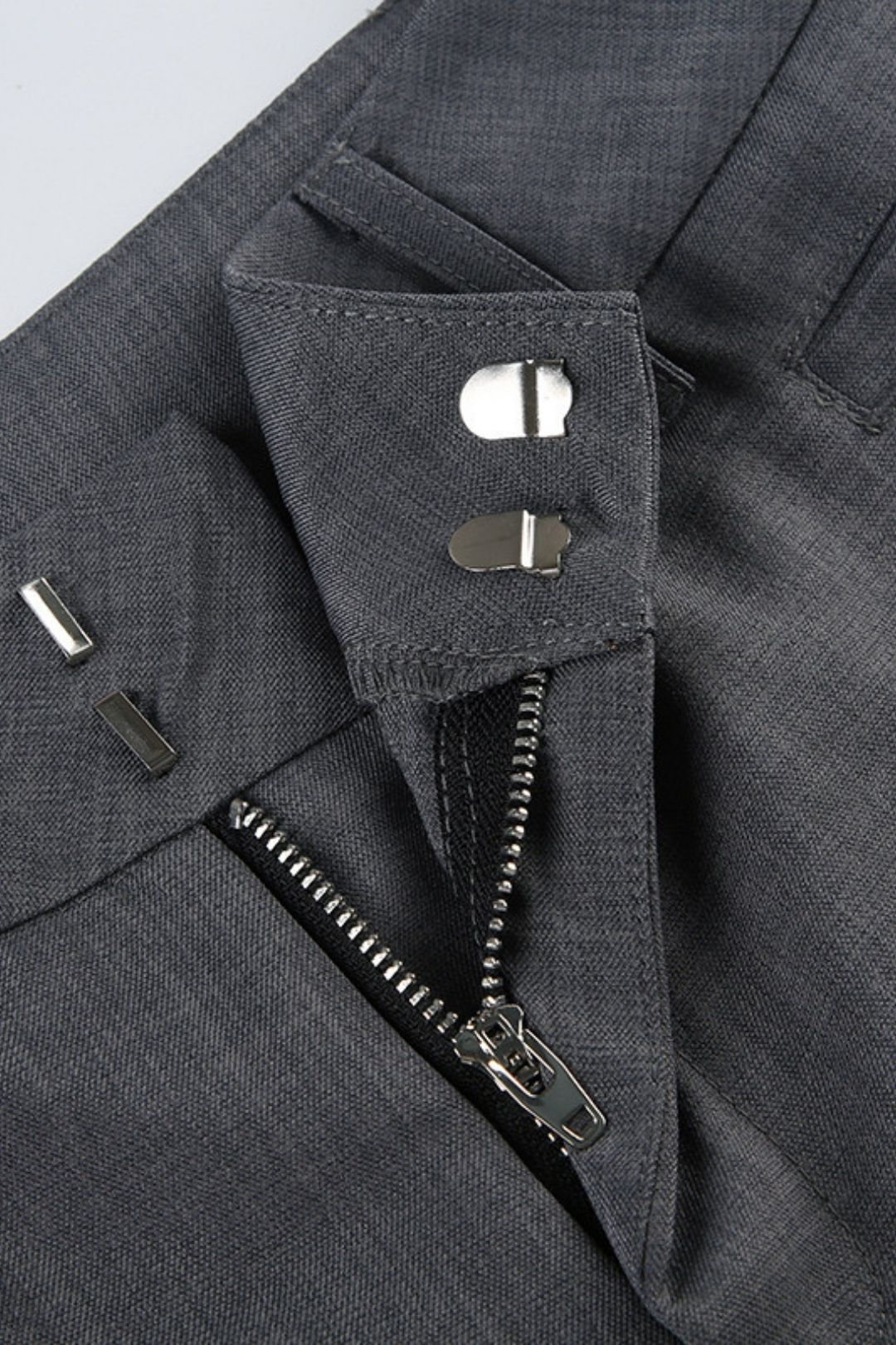 Straight Flared Casual Suit Pants