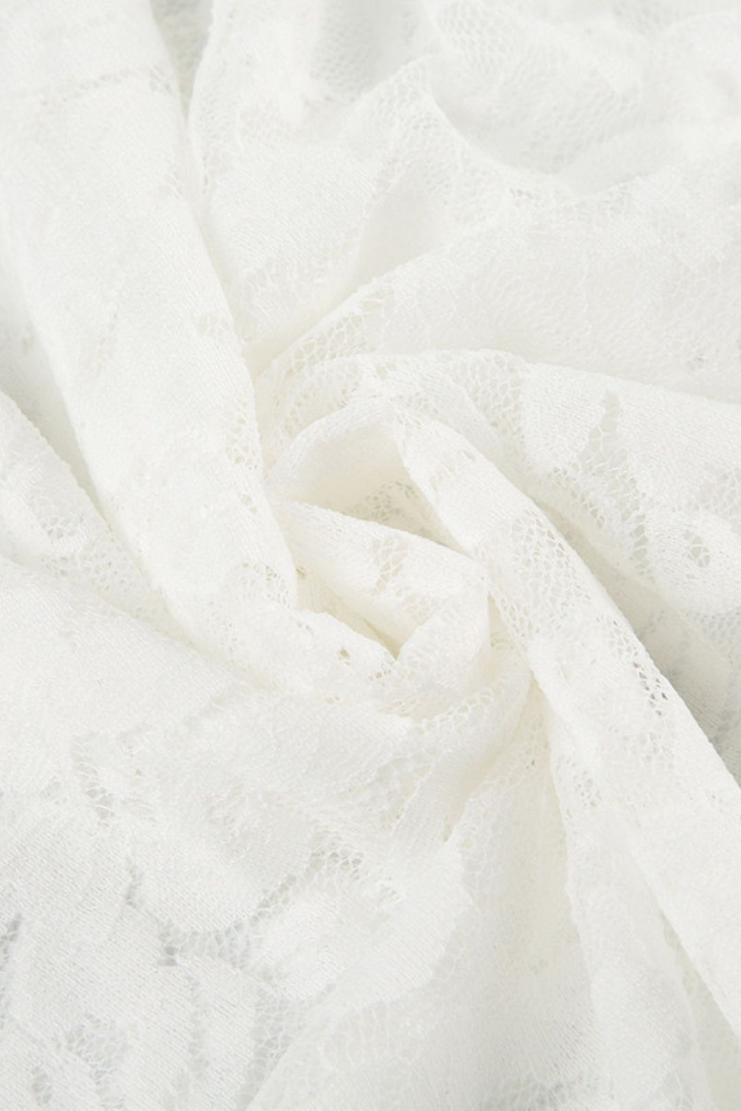 Lace Jacquard See-through Sexy Hip Skirt Pure Desire Ruffle Skirt