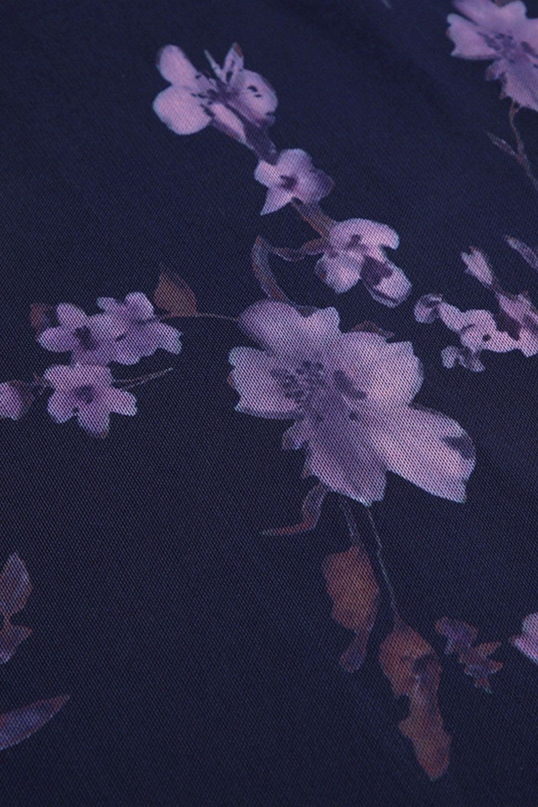 Purple Printed Anti-exposure Long Skirt