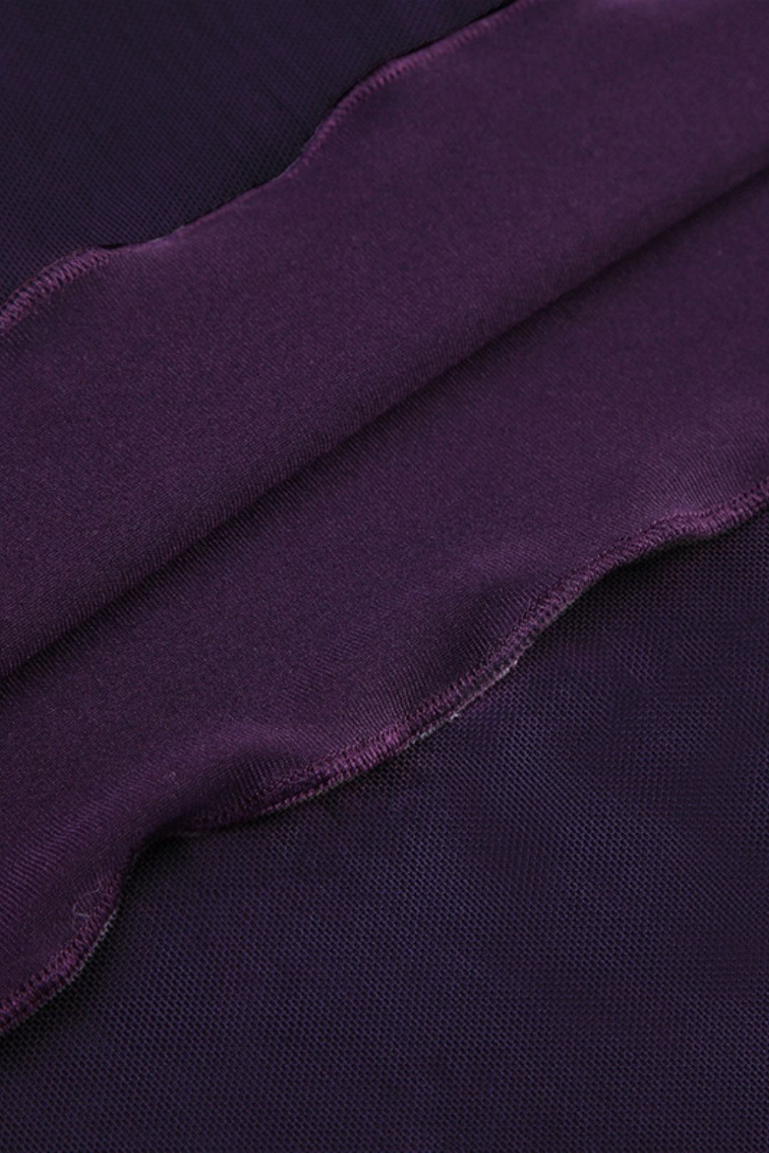 Purple Printed Anti-exposure Long Skirt