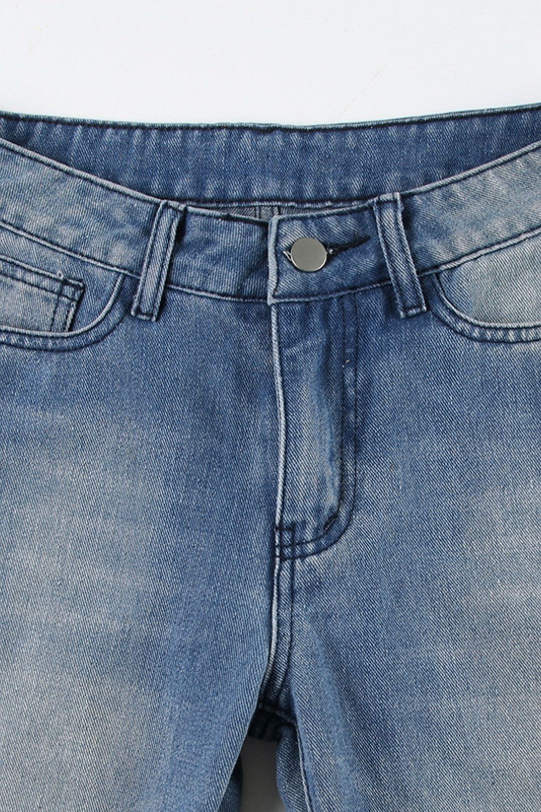 Jeans, Outer Wear, Washed Wide-leg Pants