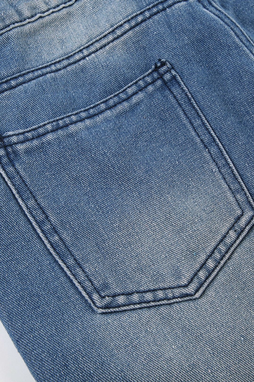 Jeans, Outer Wear, Washed Wide-leg Pants