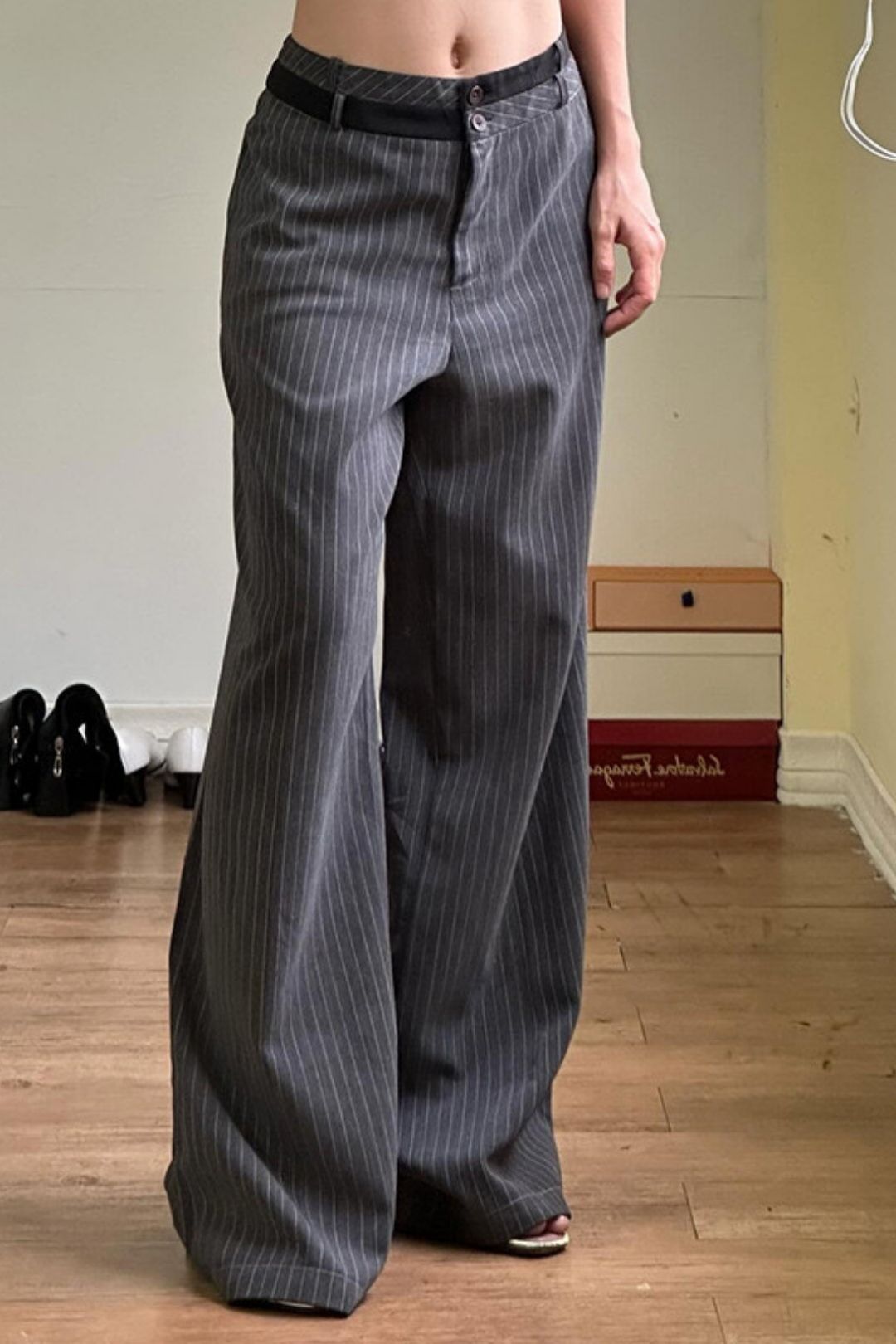 New Design Waist Casual Slim Trousers