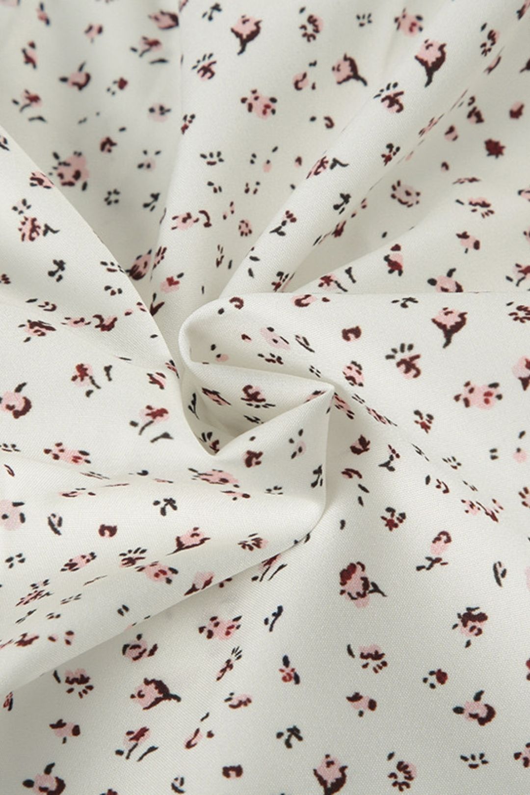 Chest Pleated Tie Hollow Puff Sleeve Top Button Cardigan