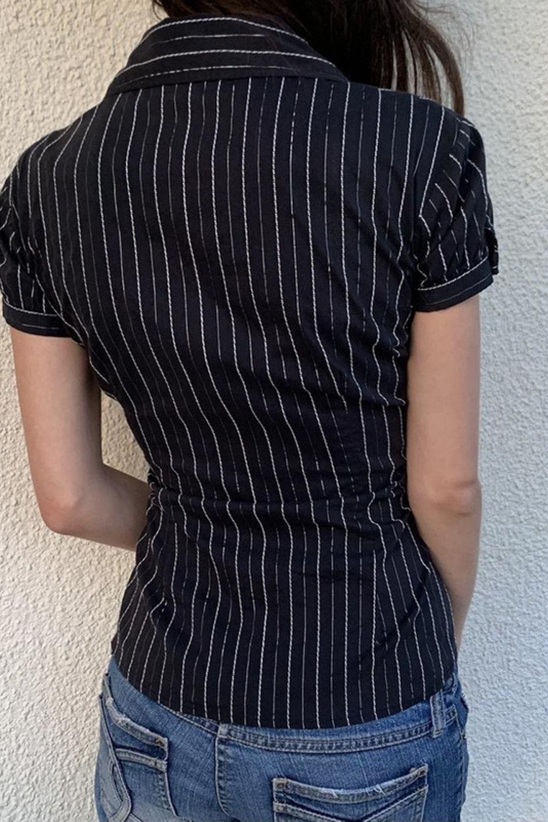 Short-sleeved Button-down Shirt