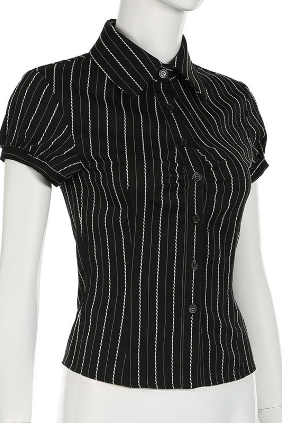 Short-sleeved Button-down Shirt