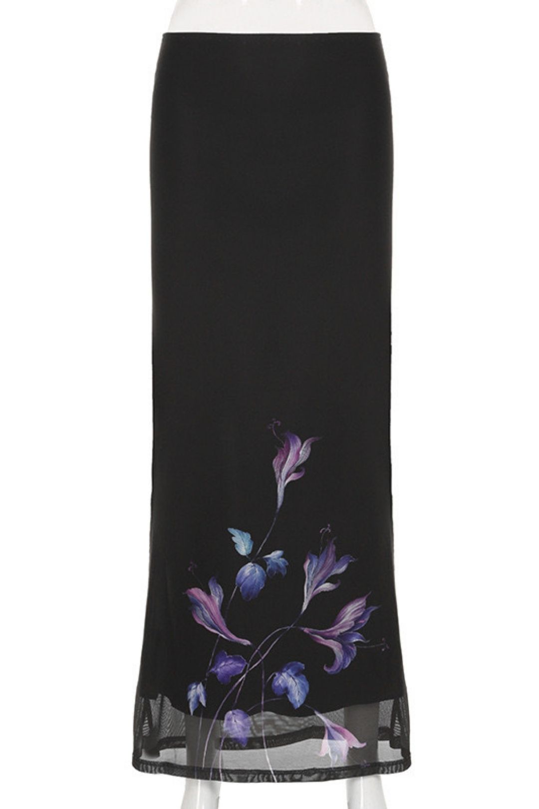 Low Waist, High-rise, Loose Dance A-line Skirt, Holiday Maxi Skirt