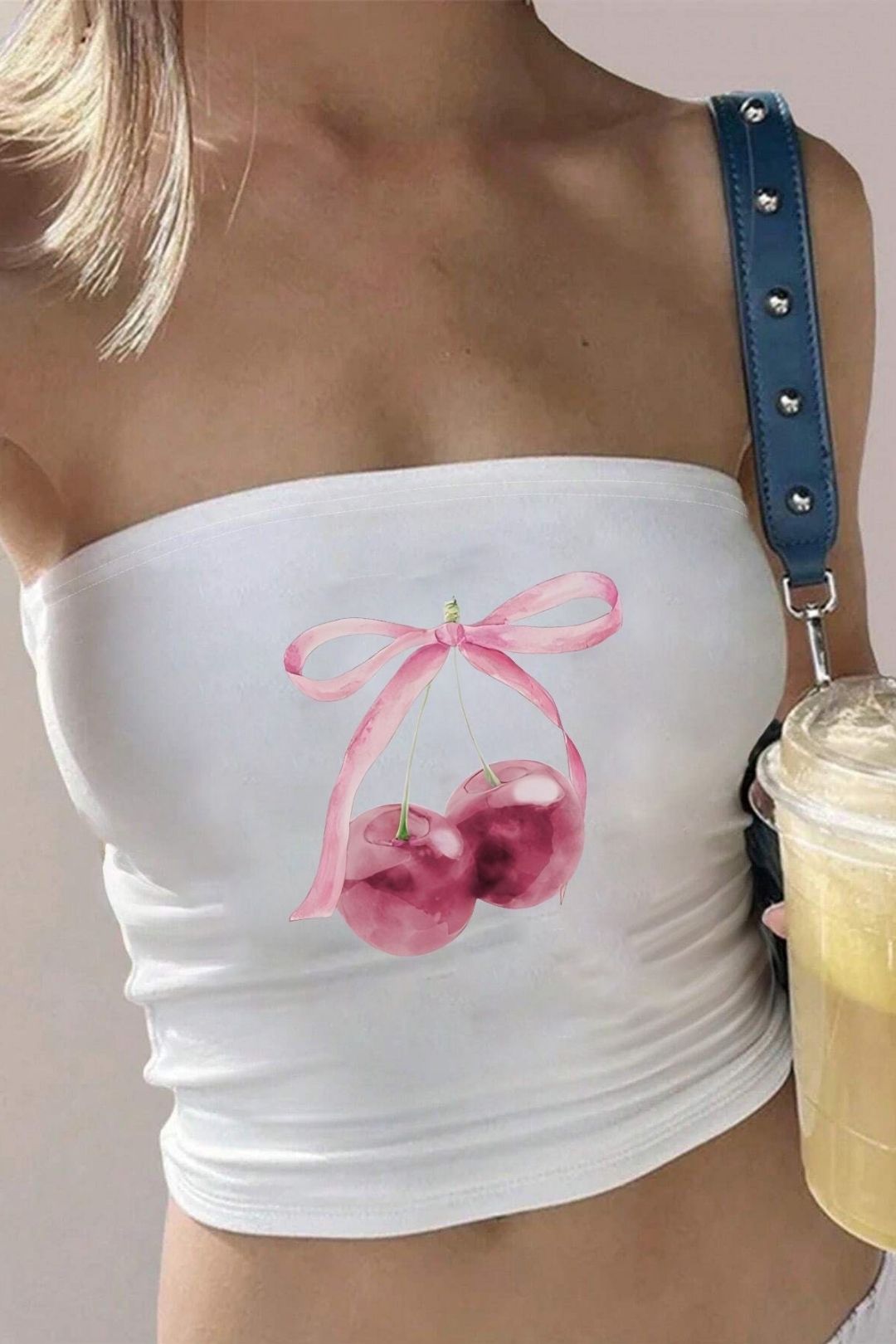 Sleeveless Outer Wear Tube Top