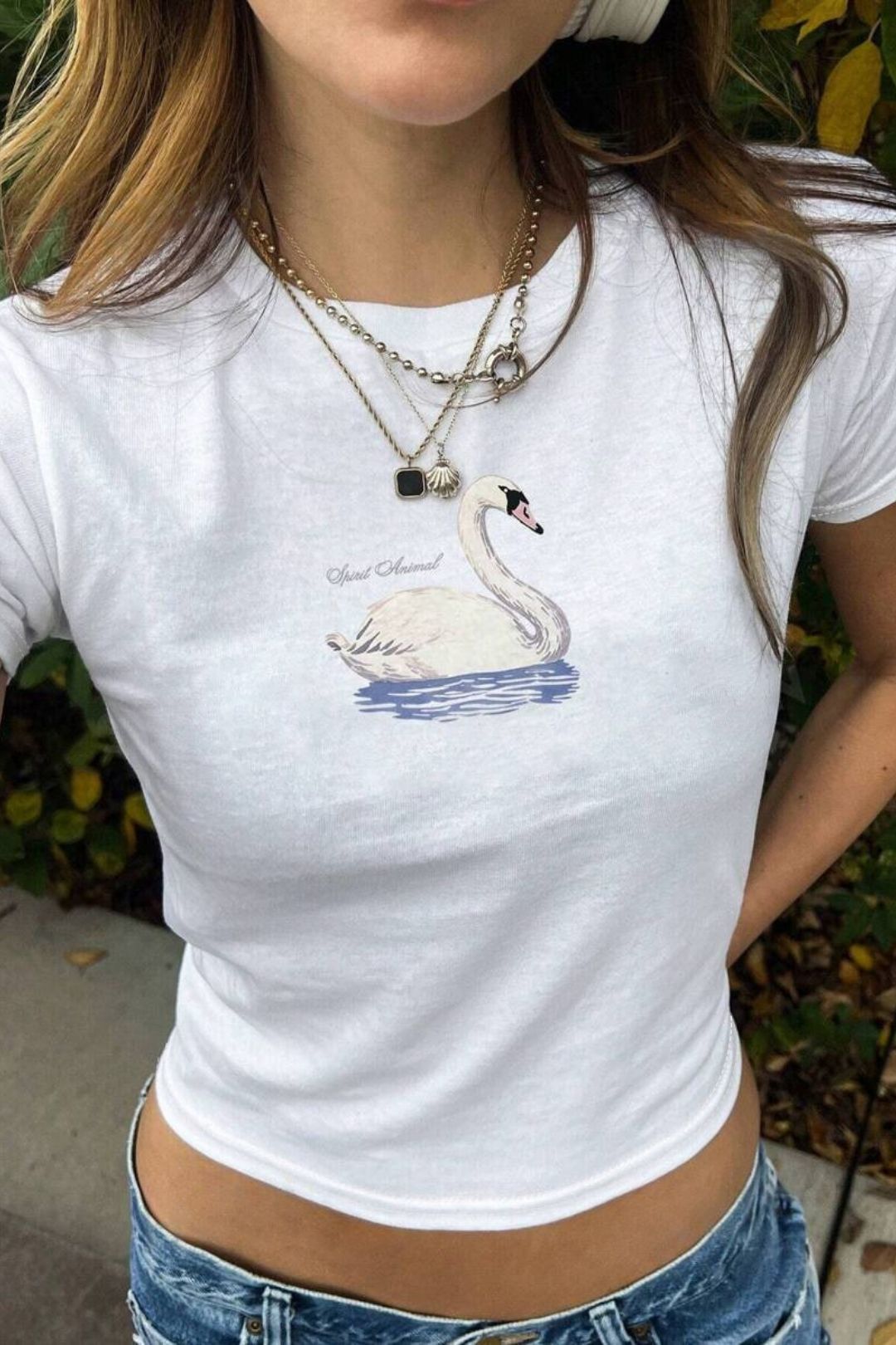 Shirt Summer Short Hot Girl Printed Top