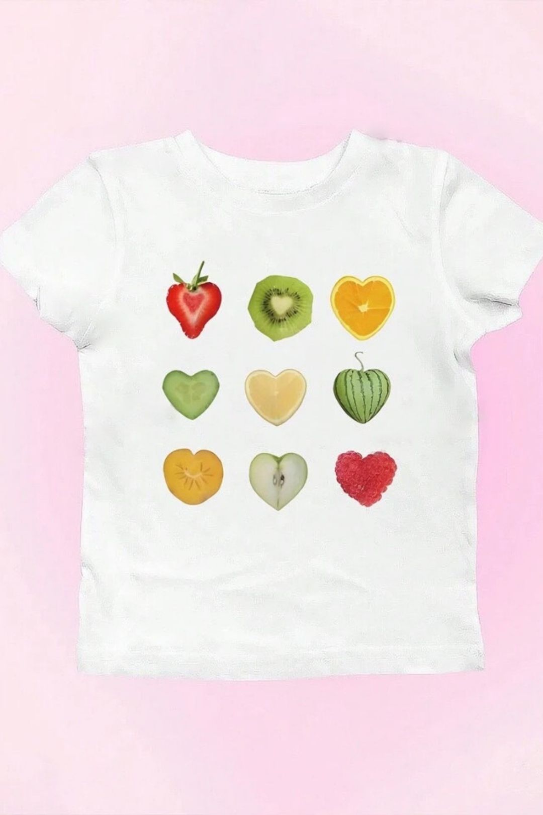 Shirt Summer Short Hot Girl Printed Top