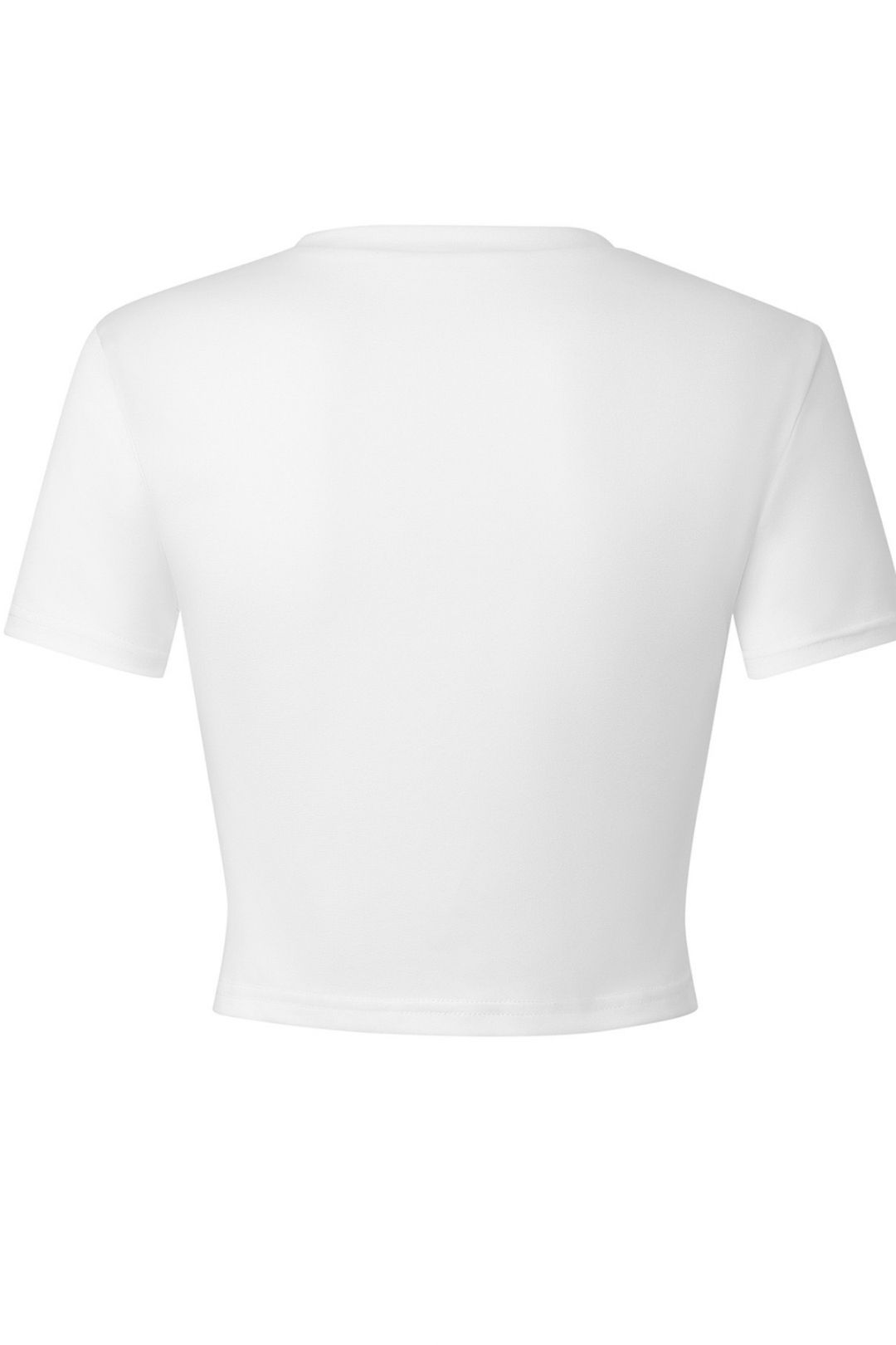 T-shirt Round Neck Shoulder Slim Fit Top