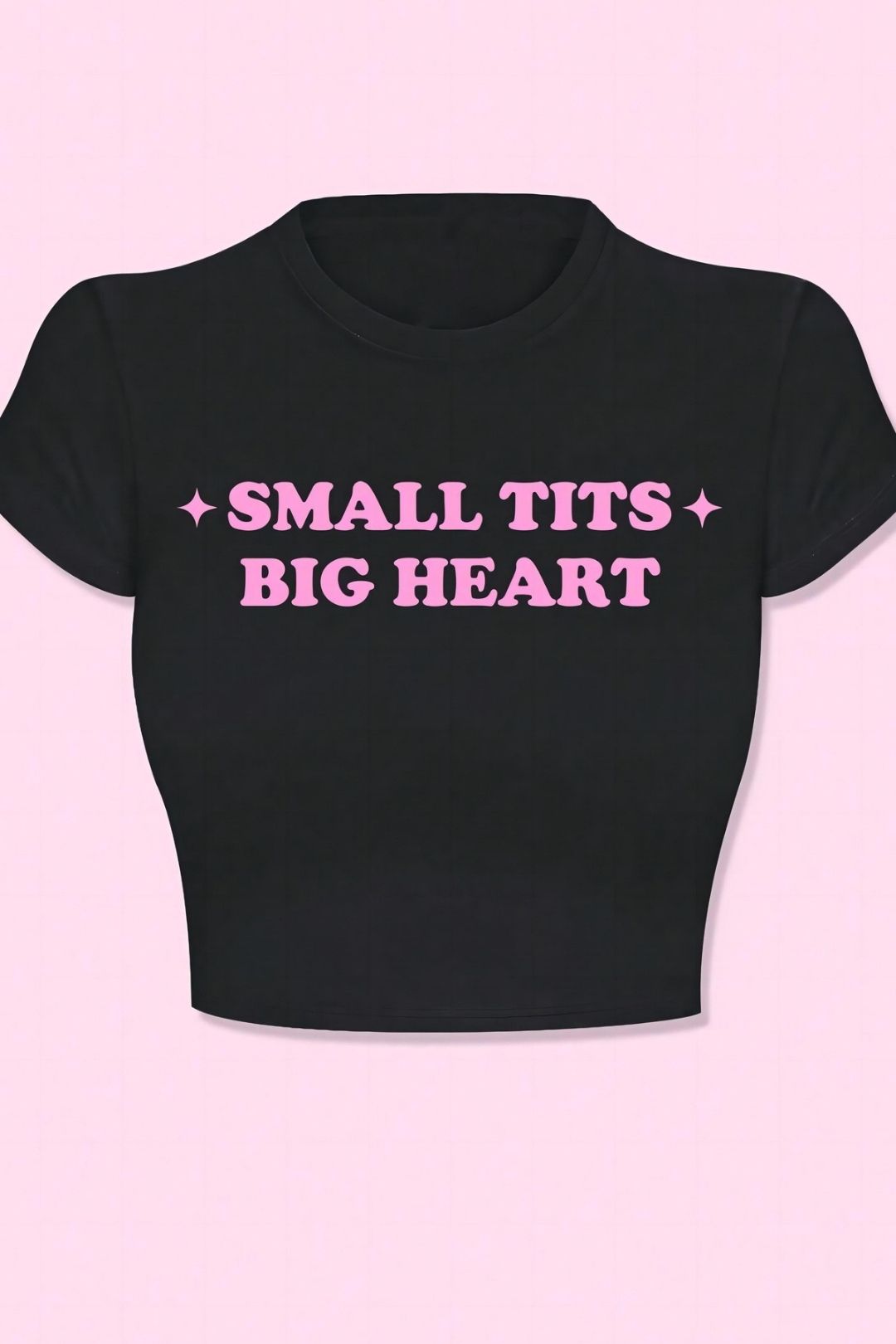 T-shirt Round Neck Shoulder Slim Fit Top