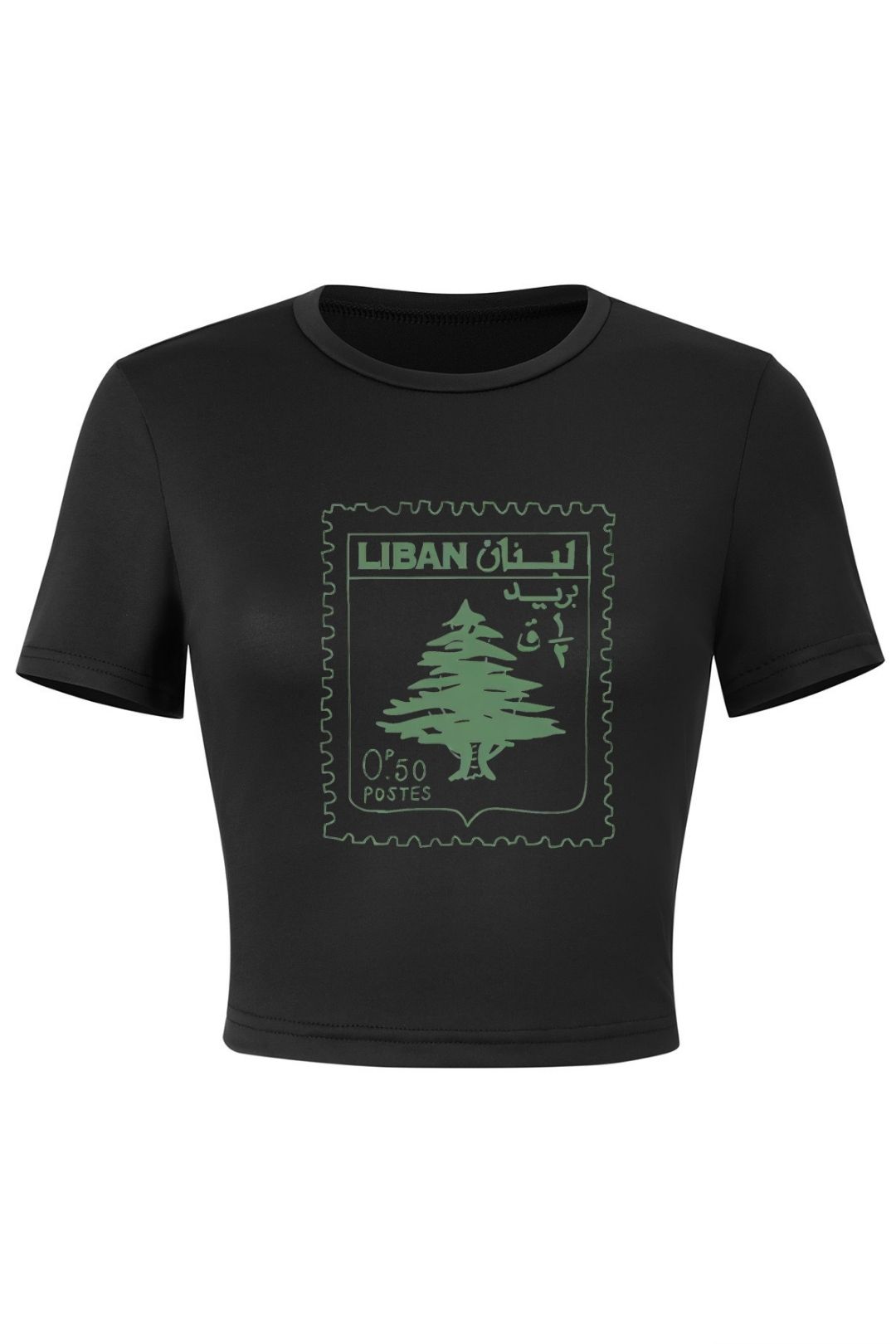 Short Sleeve Navel-baring T-shirt