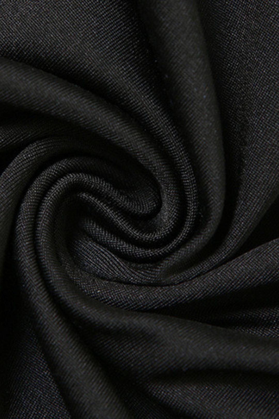 Sexy Deep V-neck Halter Neck Open Back Wood Ear Solid Color Jumpsuit