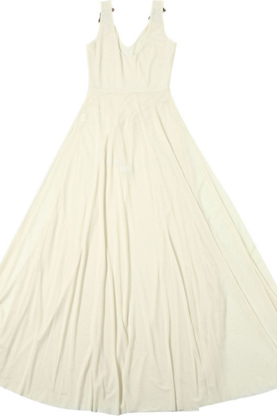 Sexy Slim V-neck Backless Suspender Long Skirt