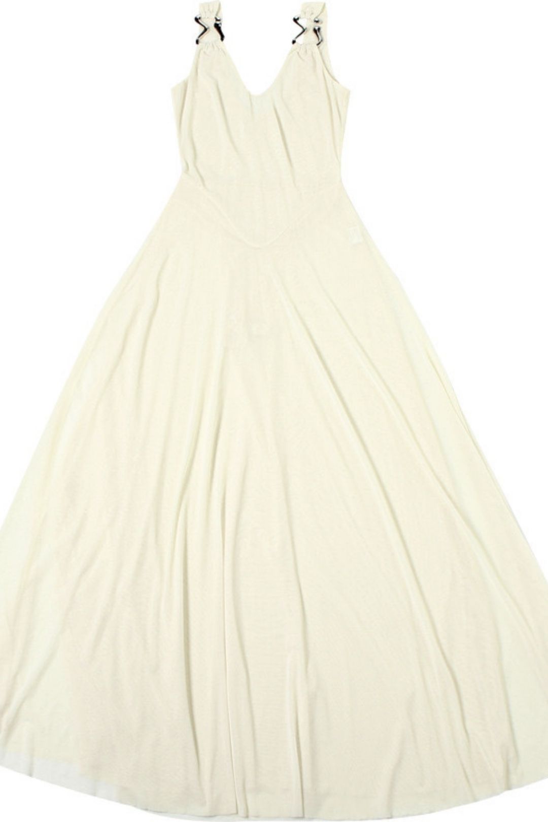 Sexy Slim V-neck Backless Suspender Long Skirt