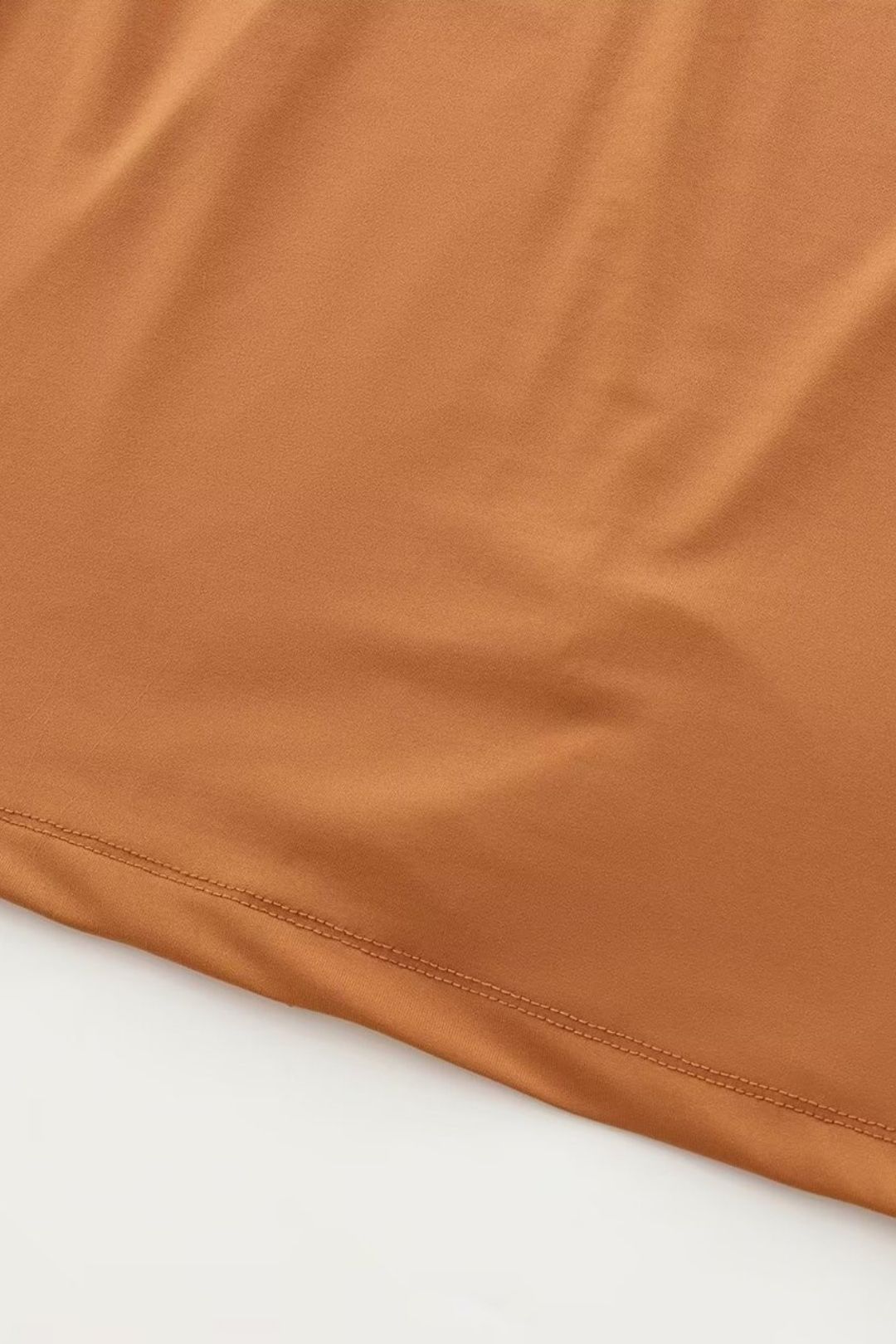 Pleated Short Sleeve Slim Dress