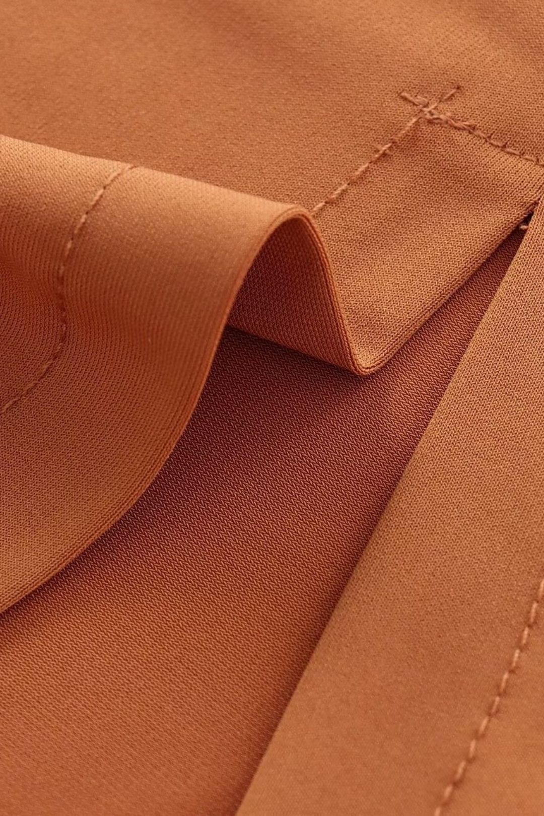 Pleated Short Sleeve Slim Dress