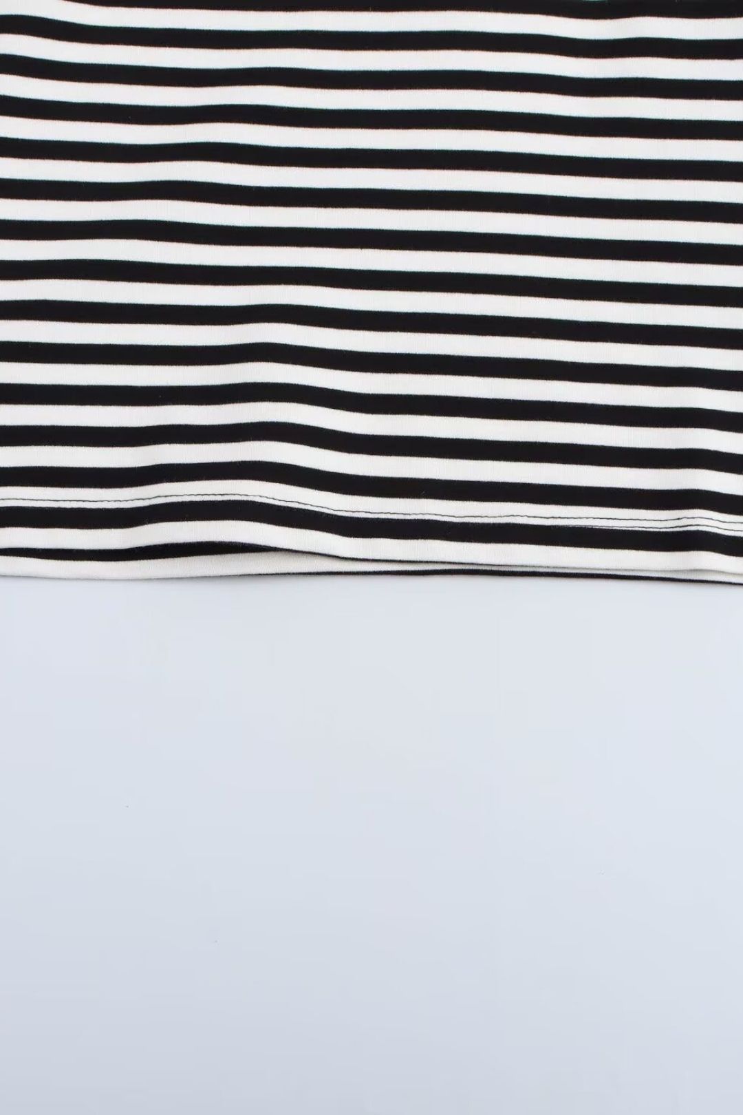 Multi-Color Double-Sided Fabric Slim Short Sleeve Round Neck T-Shirt