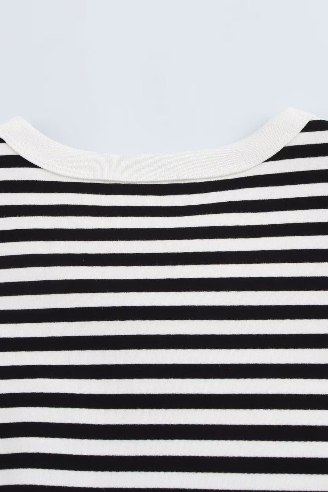 Multi-Color Double-Sided Fabric Slim Short Sleeve Round Neck T-Shirt