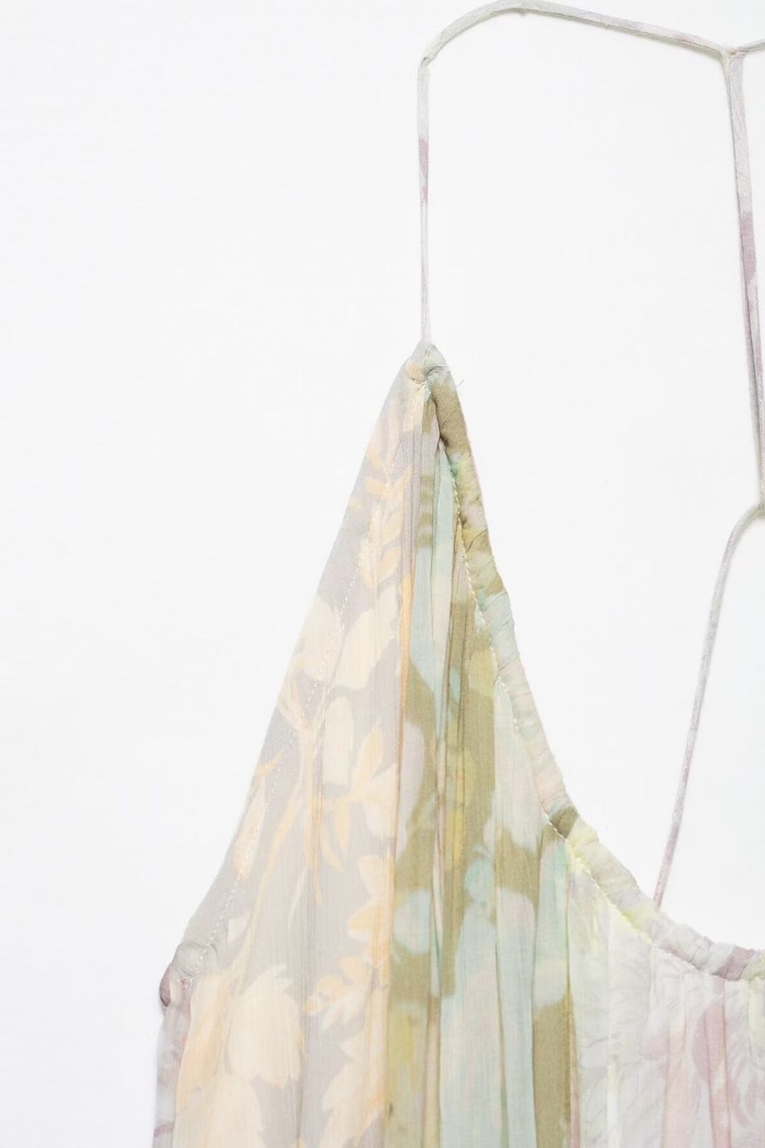 Flower Print Patchwork Dress