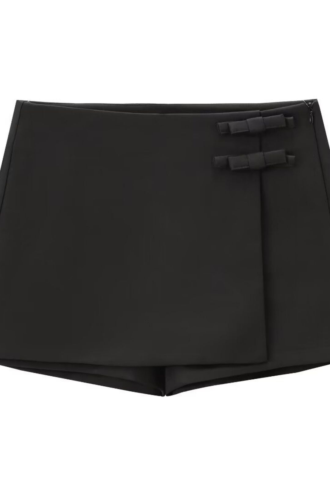 Tie Halter Collar Top And Short Skirt