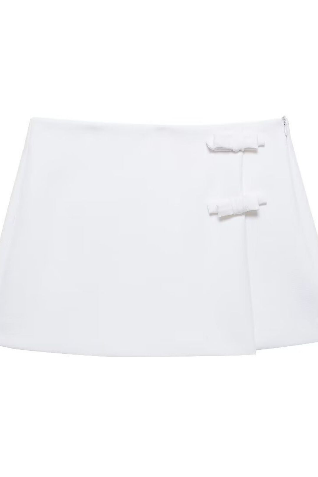 Tie Halter Collar Top And Short Skirt