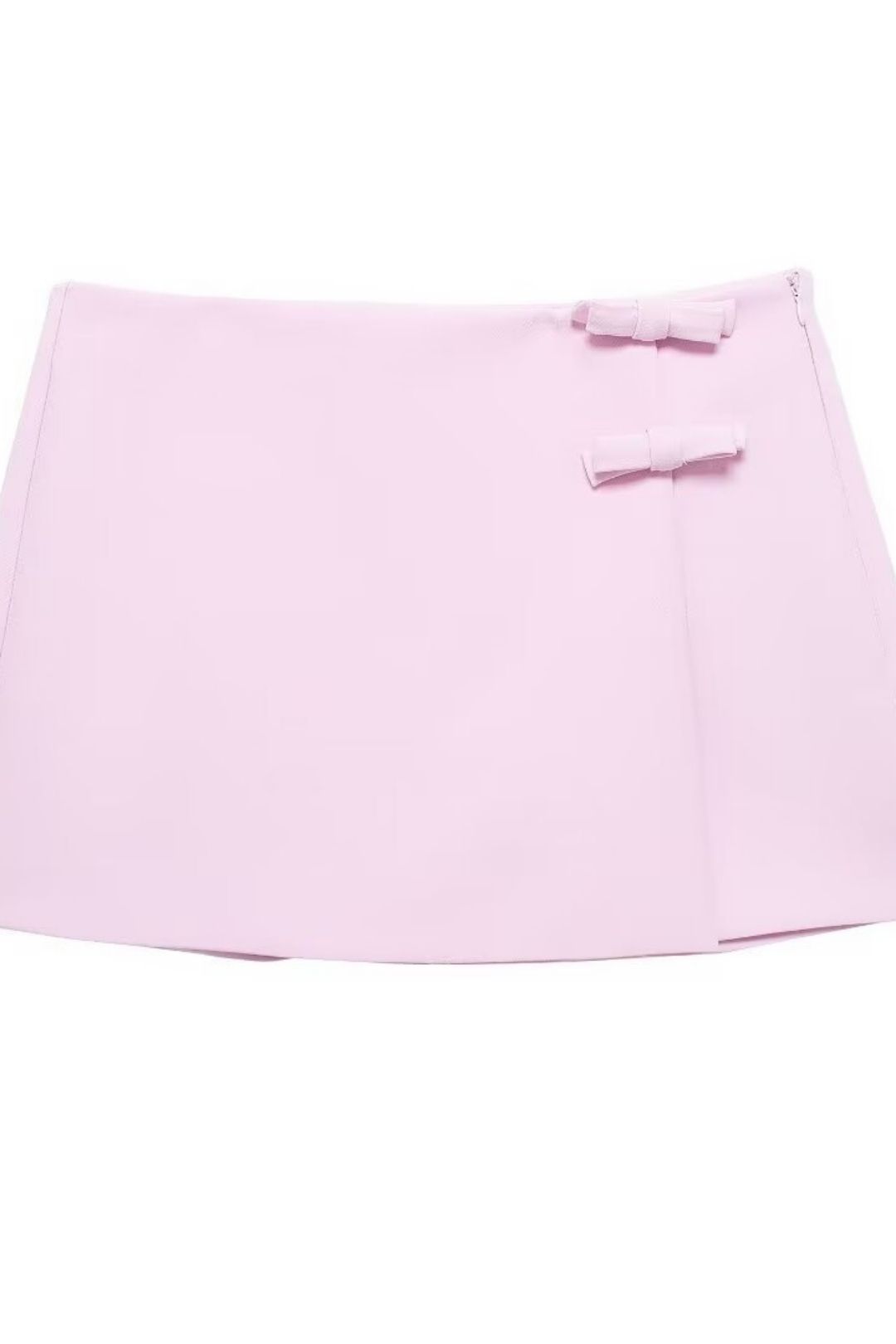 Tie Halter Collar Top And Short Skirt