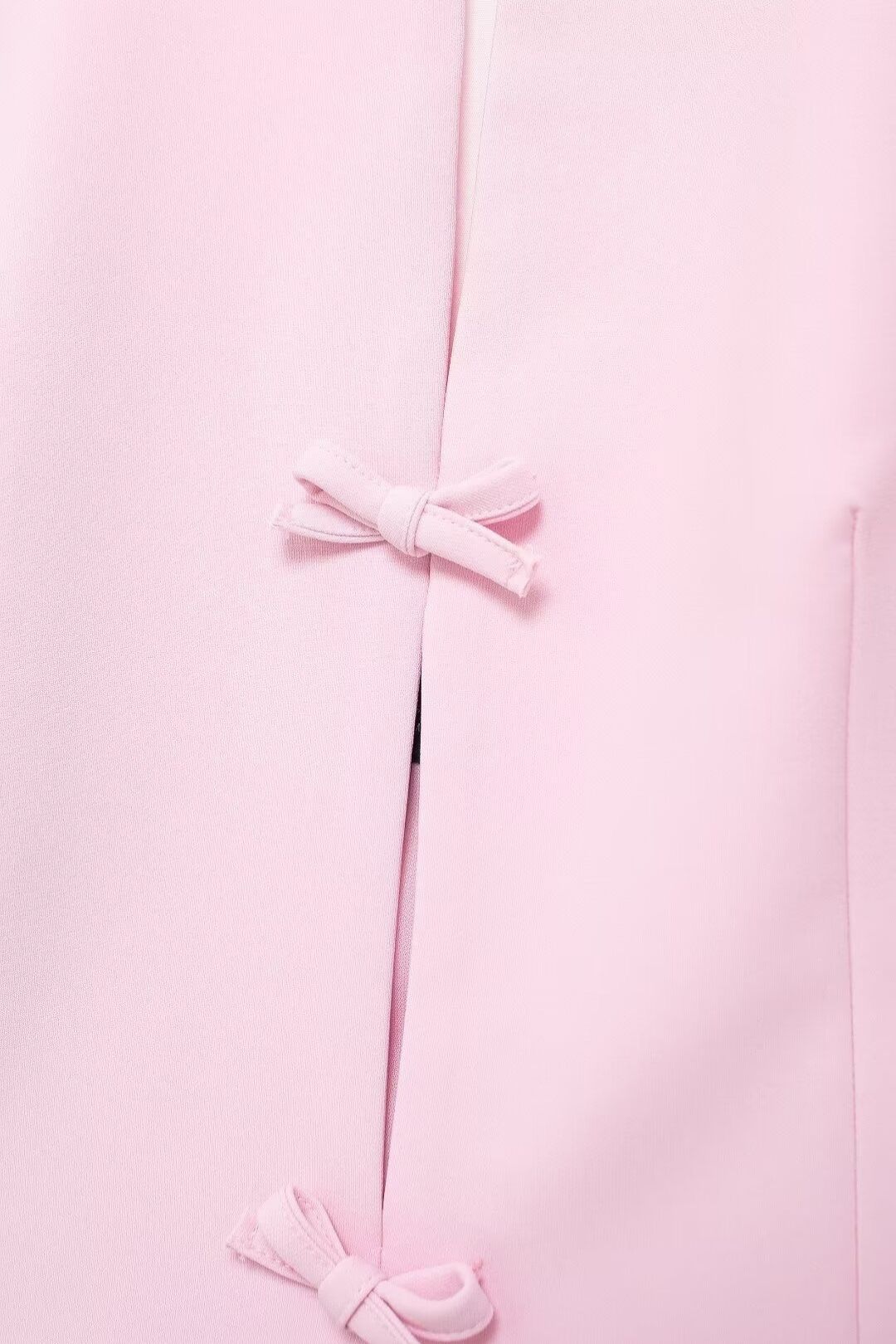 Tie Halter Collar Top And Short Skirt