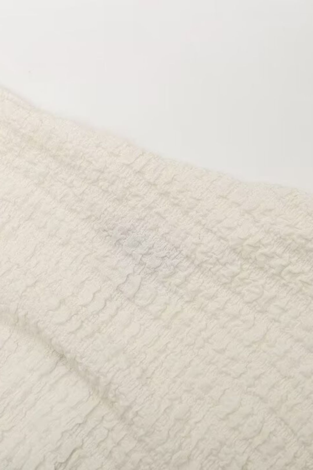 Knitted Textured Tops And Pants Set