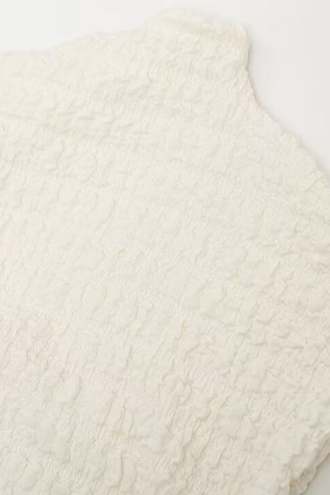 Knitted Textured Tops And Pants Set