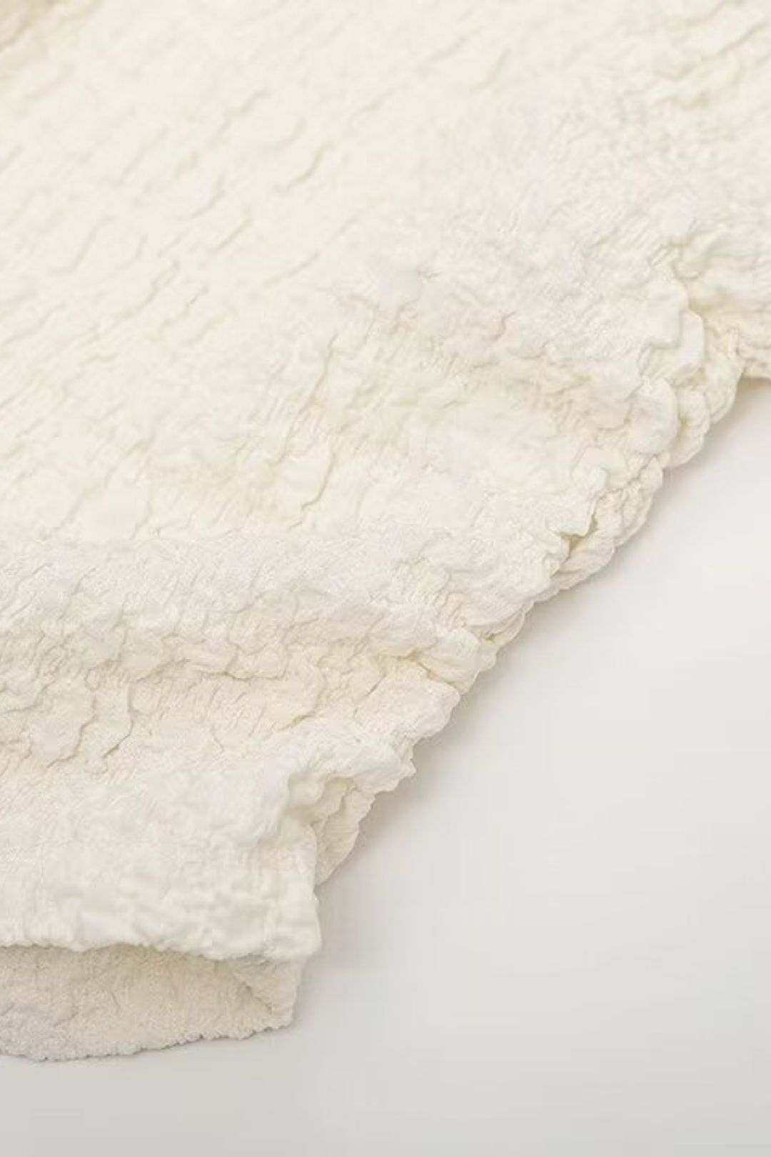 Knitted Textured Tops And Pants Set