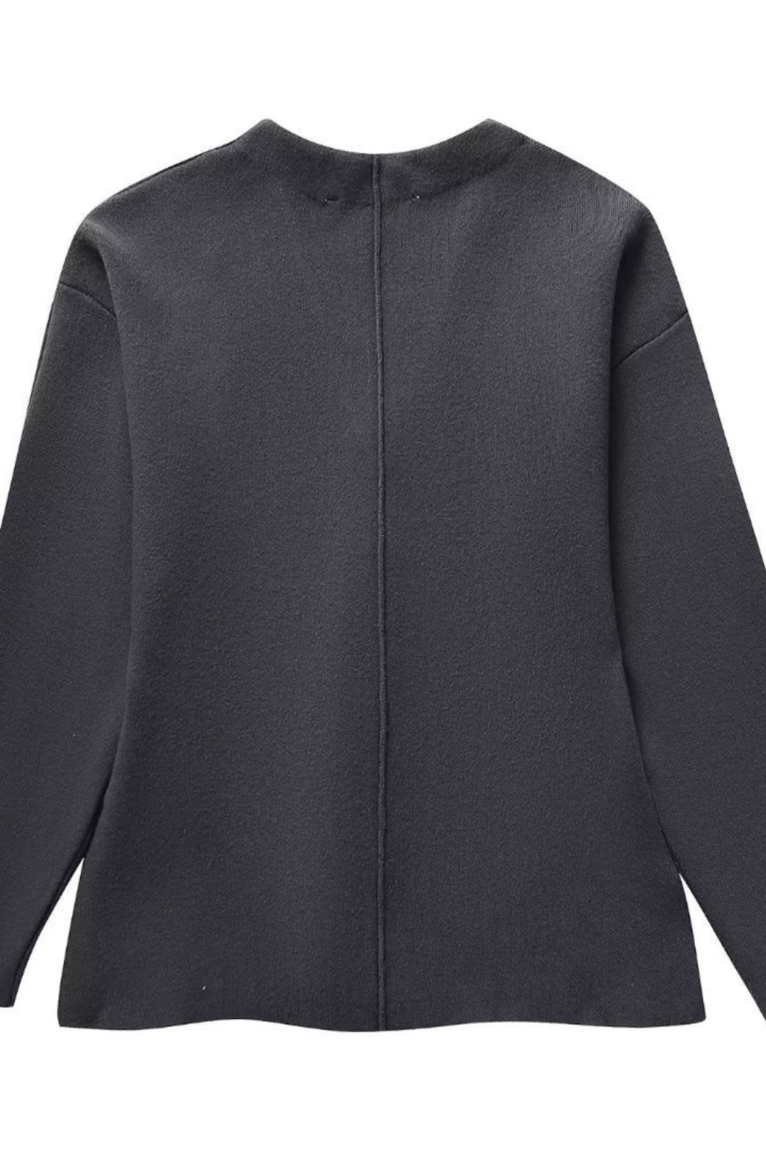 Sleeve Knit Jacket Mini Skirt