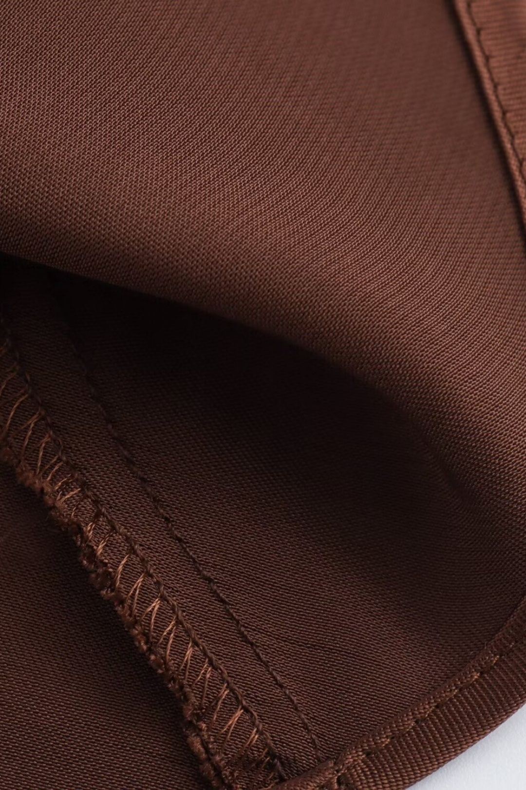 Sleeveless Backless Satin Textured Loose Dress