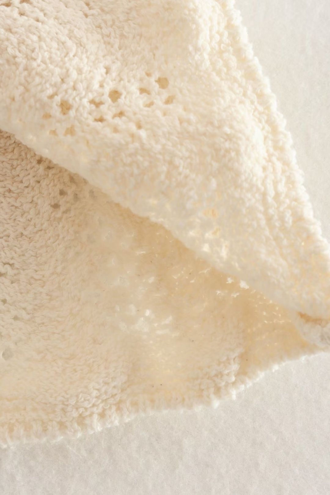 Fabric Sleeveless Knitted Vest Top Dress Set