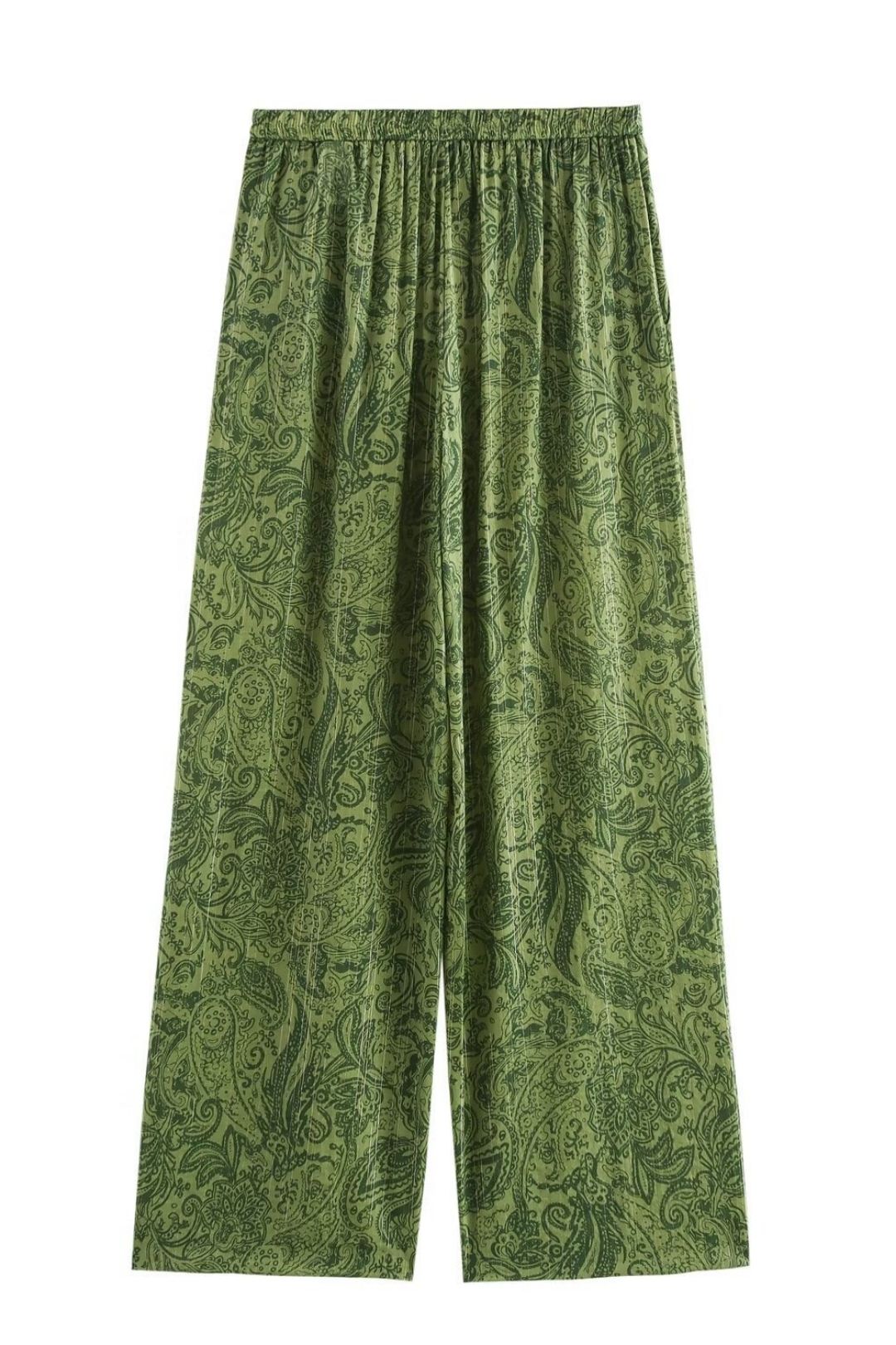 Metallic Color Line Printed Shirt Pants