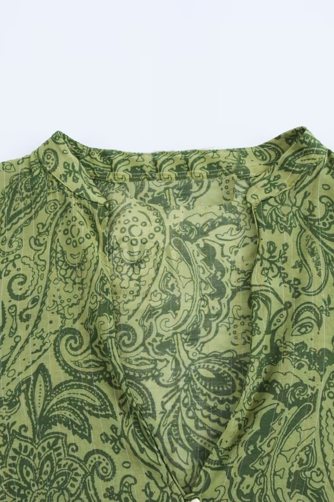 Metallic Color Line Printed Shirt Pants