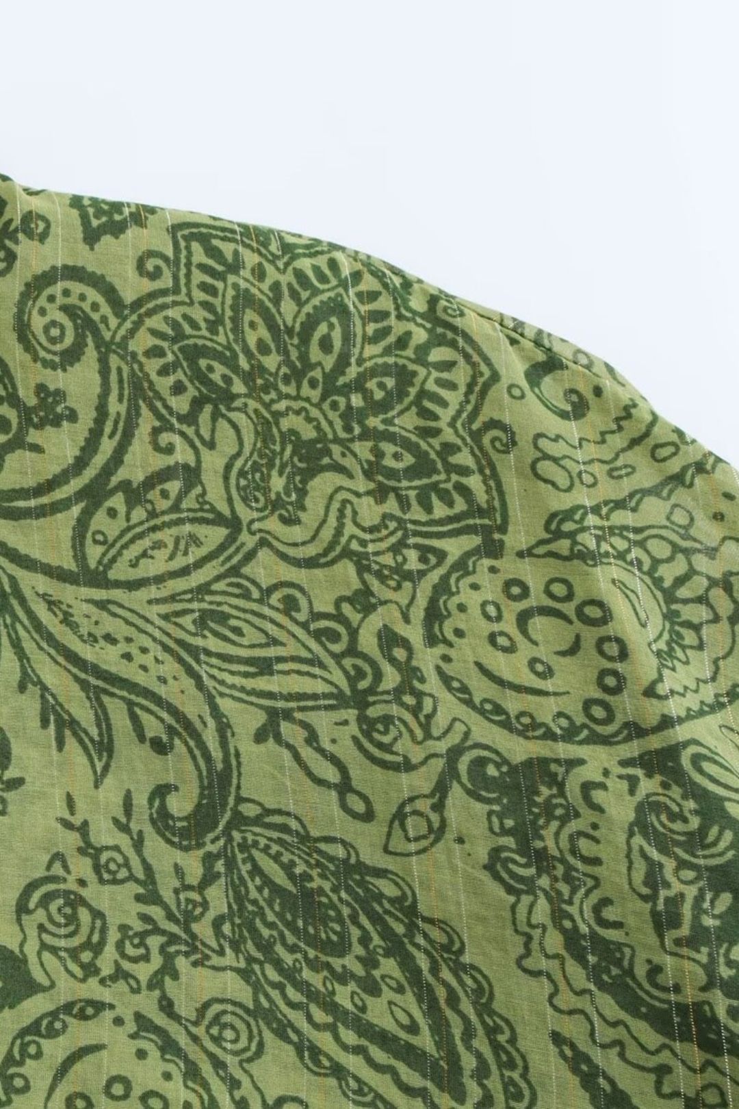 Metallic Color Line Printed Shirt Pants