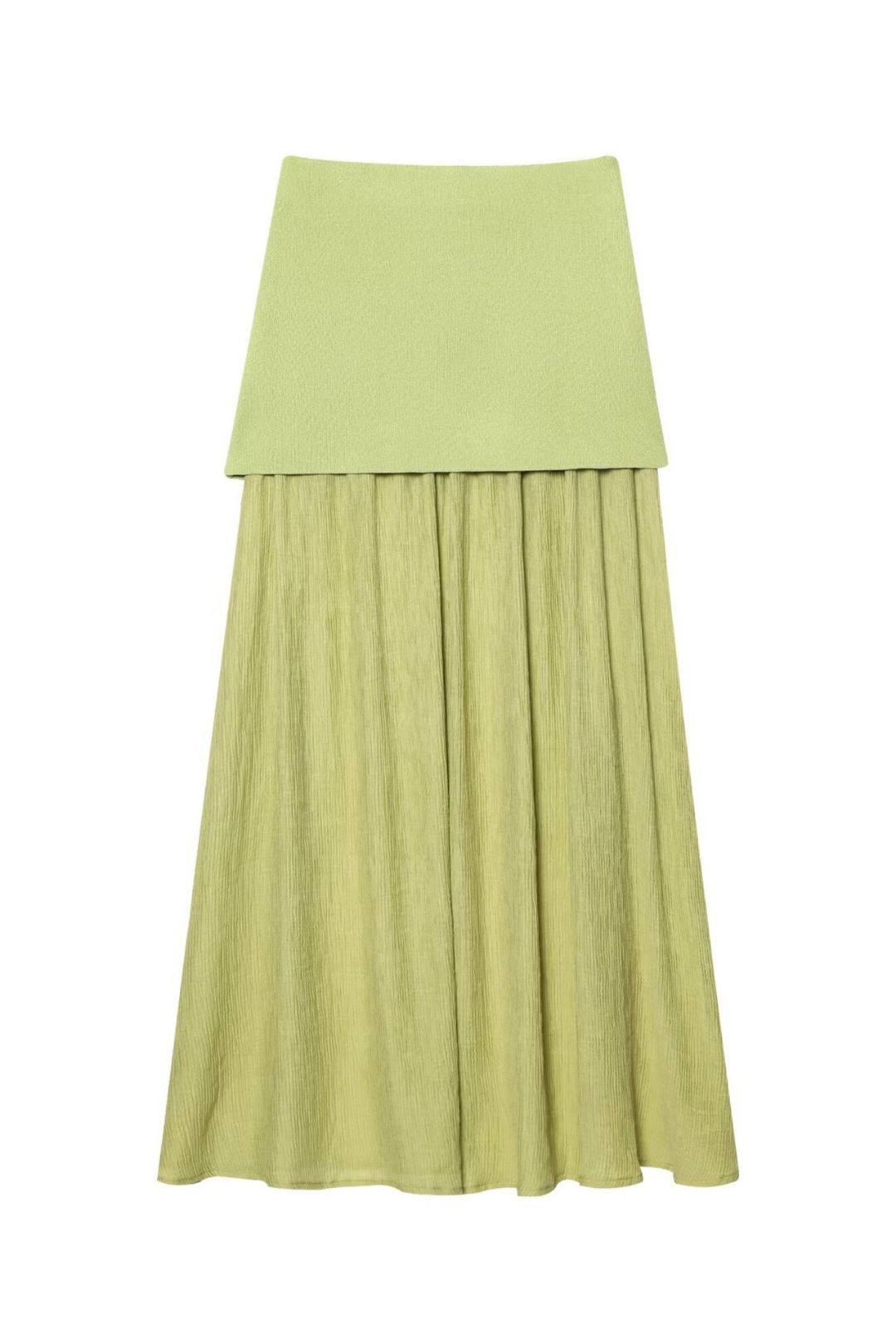 Button Knitted Vest Skirt