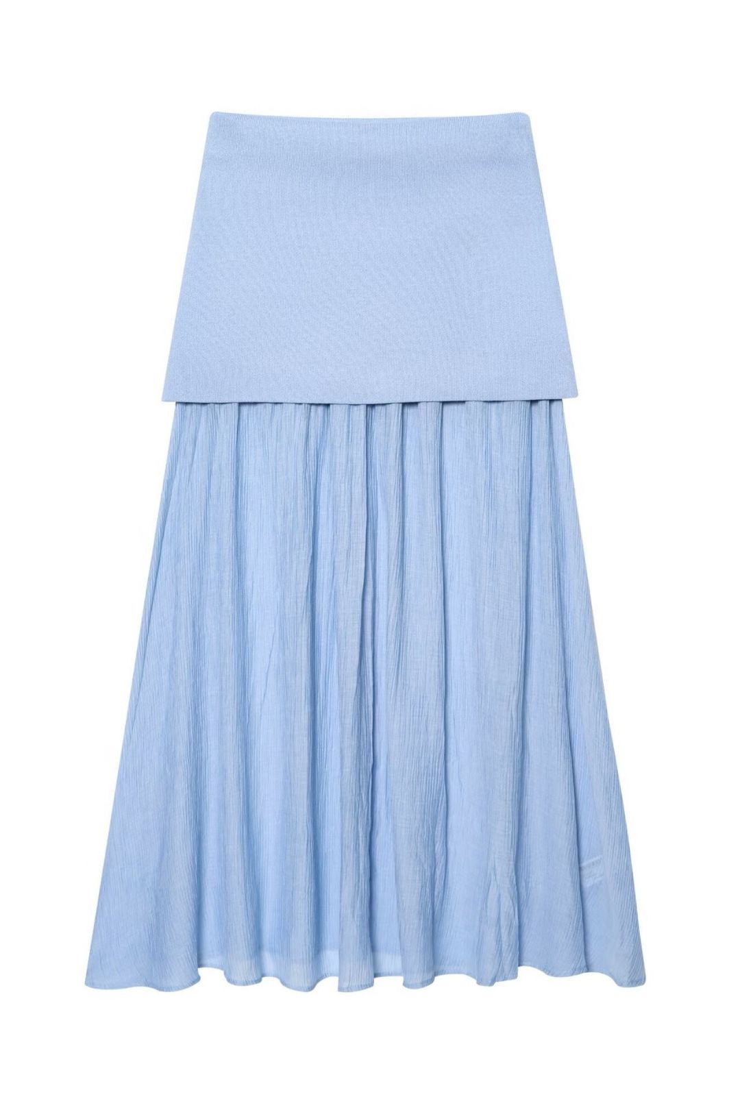 Button Knitted Vest Skirt