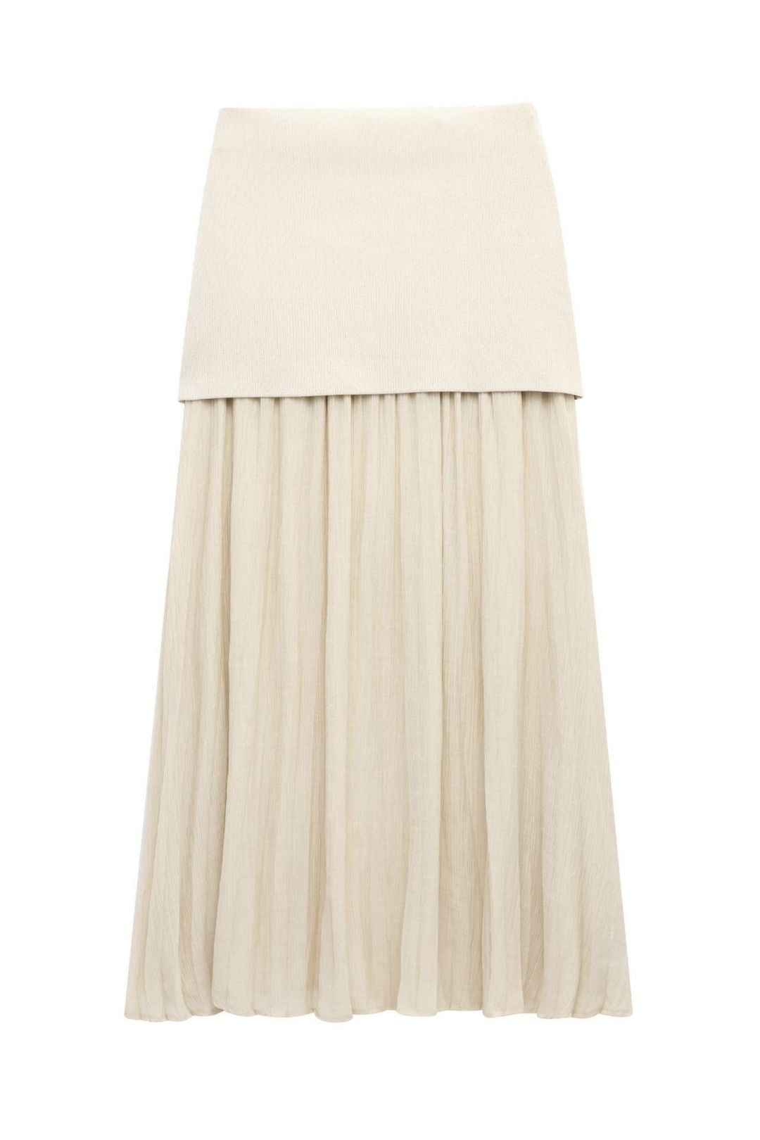 Button Knitted Vest Skirt