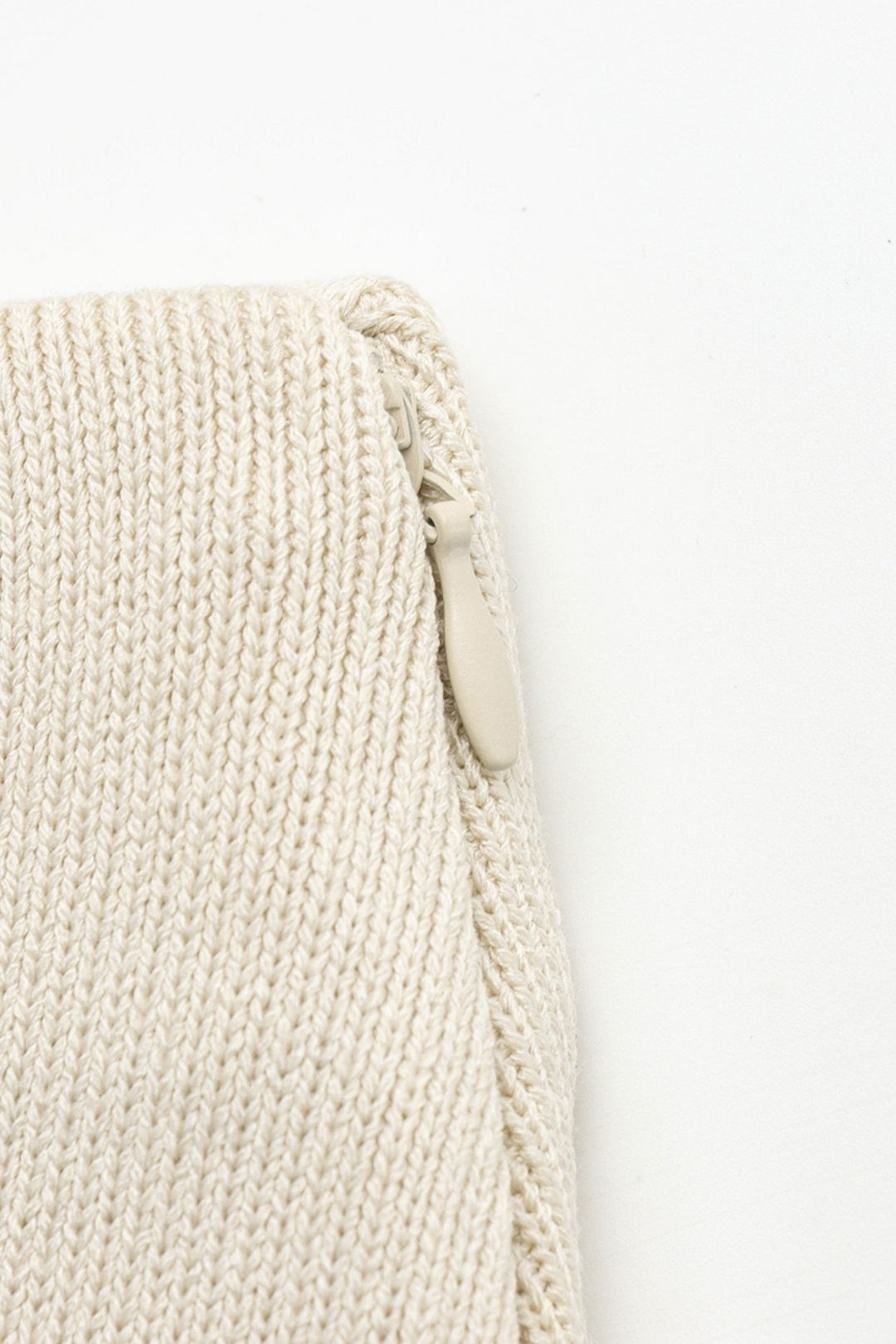 Button Knitted Vest Skirt