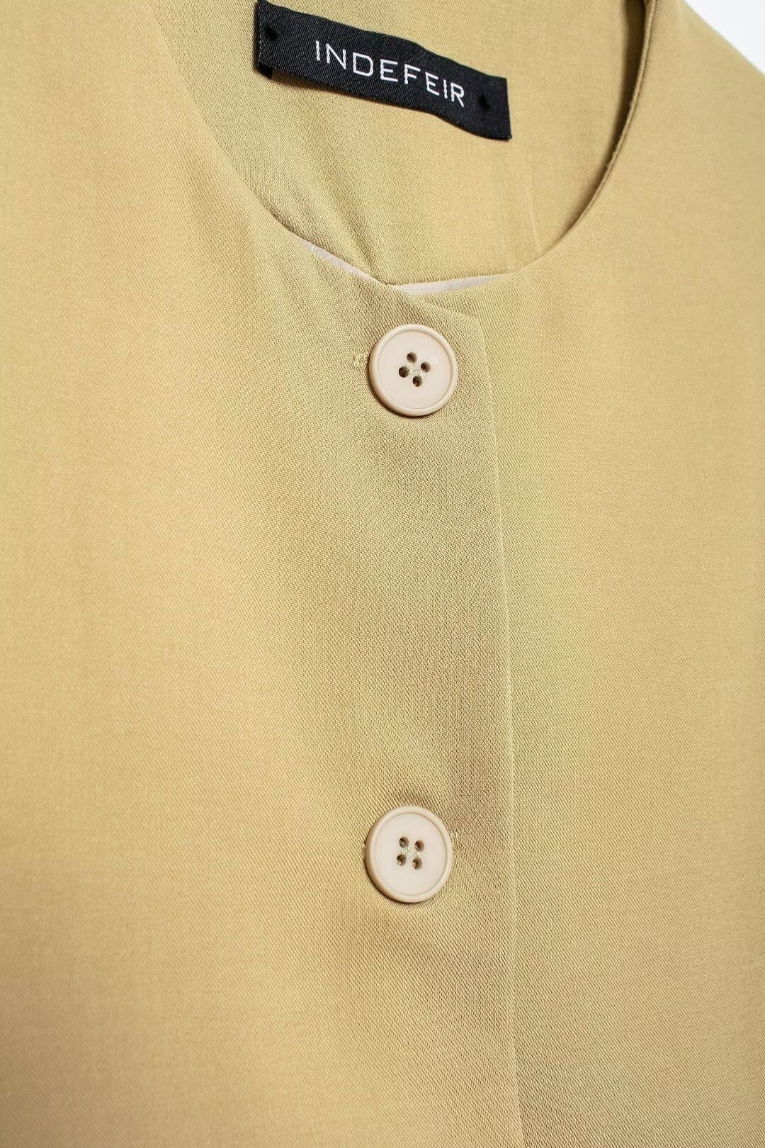 Solid Color Sleeveless Suit Vest High Waist Casual Shorts Set