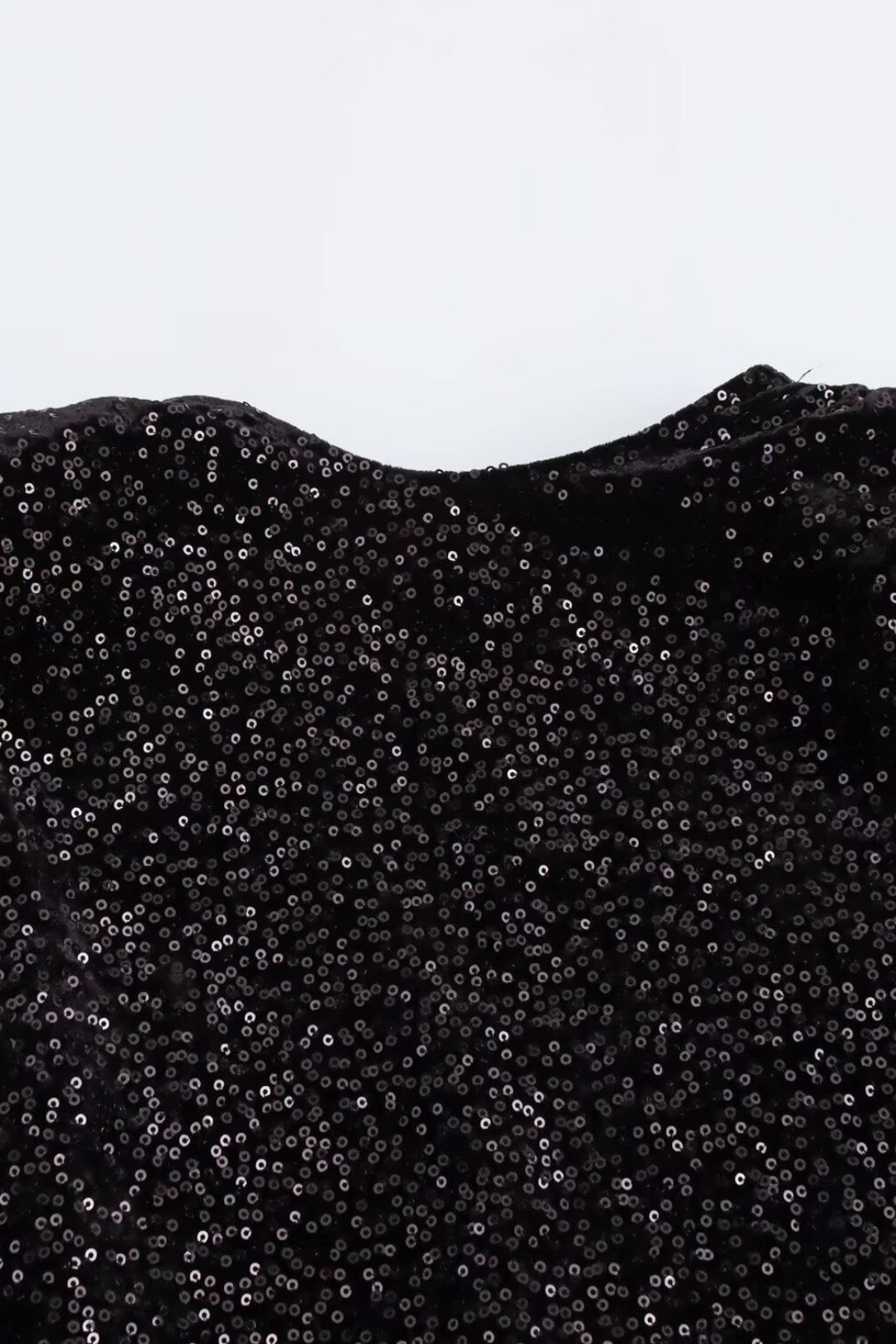 Niche Sequin Velvet Short Dress