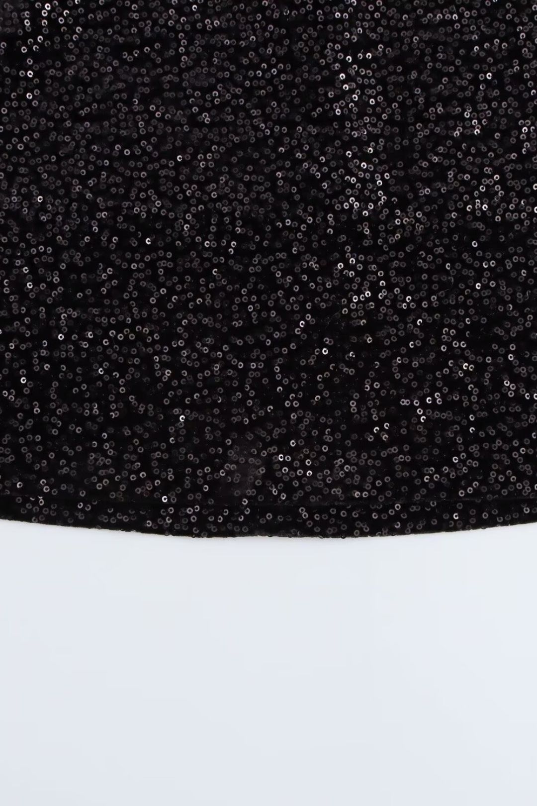 Niche Sequin Velvet Short Dress